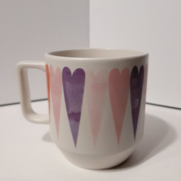 Starbucks 2016 Hearts Valentines Coffee / Tea Cup - Picture 3 of 6